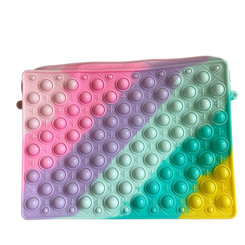 Colorful Pop It Fidget Crossbody NWOT